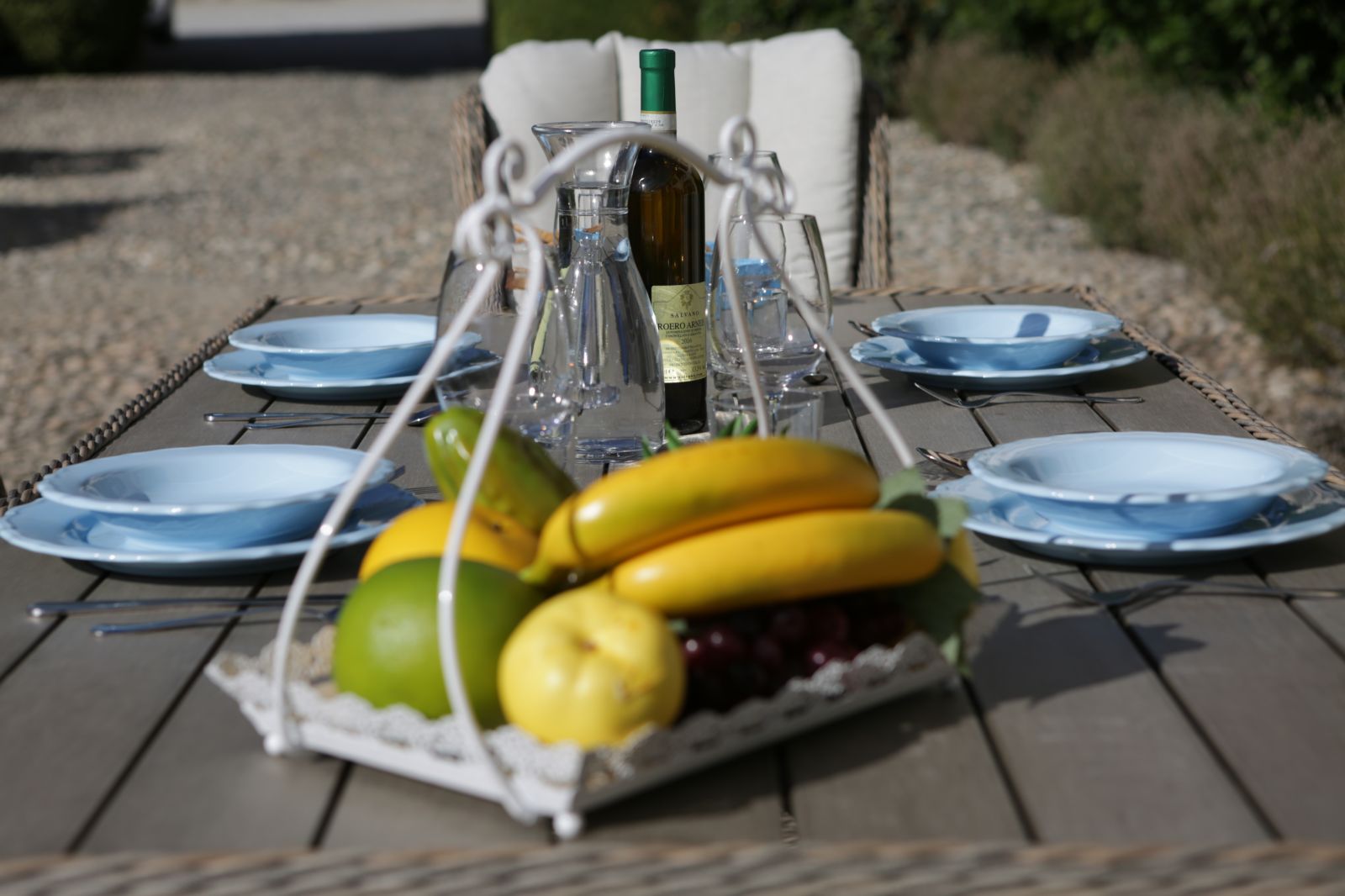 TAVOLO POLYRATTAN BALTIMORA GRIGIO RETTANGOLARE 199X100H73,5CM