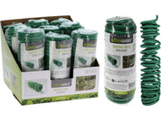 Set 2 Bobine Filo Metallo Gommato 20m Verde