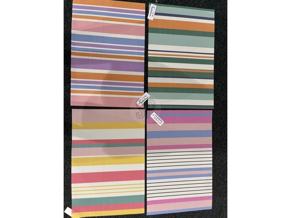 Tovaglietta a Righe 45x30cm Colore Assortito