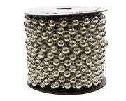 DECORAZIONE GHIRLANDA NATALIZIA 8MMX10MT ARGENTO