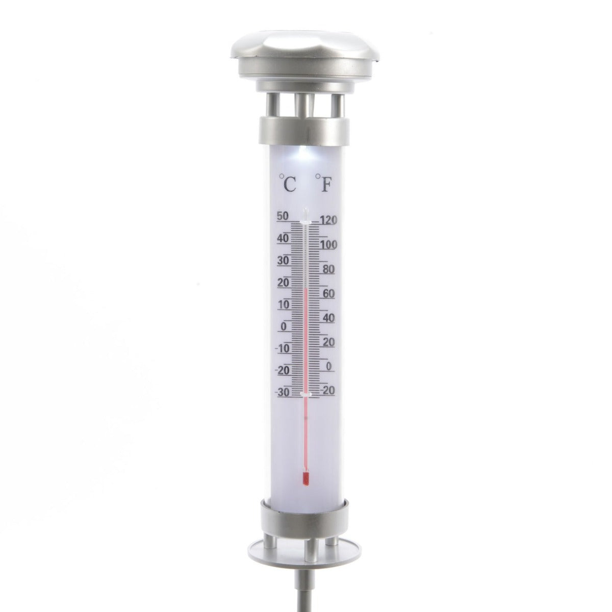TERMOMETRO SOLARE A LED 56,5CM