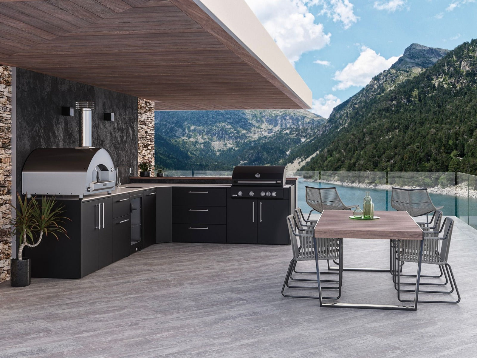 MODULO FRIGO PER CUCINA ELYSIA FONTANA FORNI