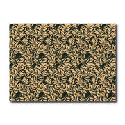 TOVAGLIETTA AMERICANA FOGLIE BEIGE 45X30CM