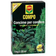 CONCIME SOLIDO PER CONIFERE, ABETI, SEMPREVERDI 1KG