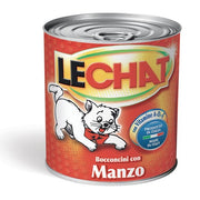 LECHAT SCATOLETTA CIBO UMIDO GATTO CLASSICO CON MANZO 720GR
