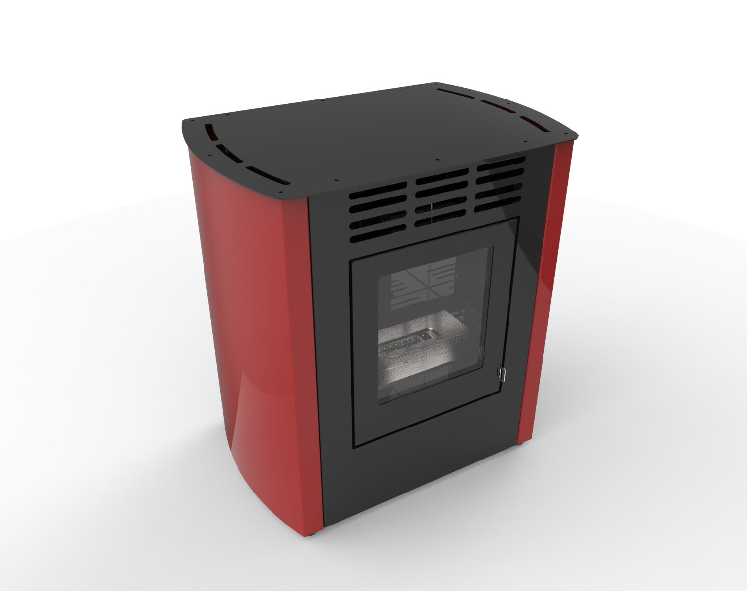 STUFA A BIOETANOLO MELODIA JUNIOR VENTILATA BORDEAUX