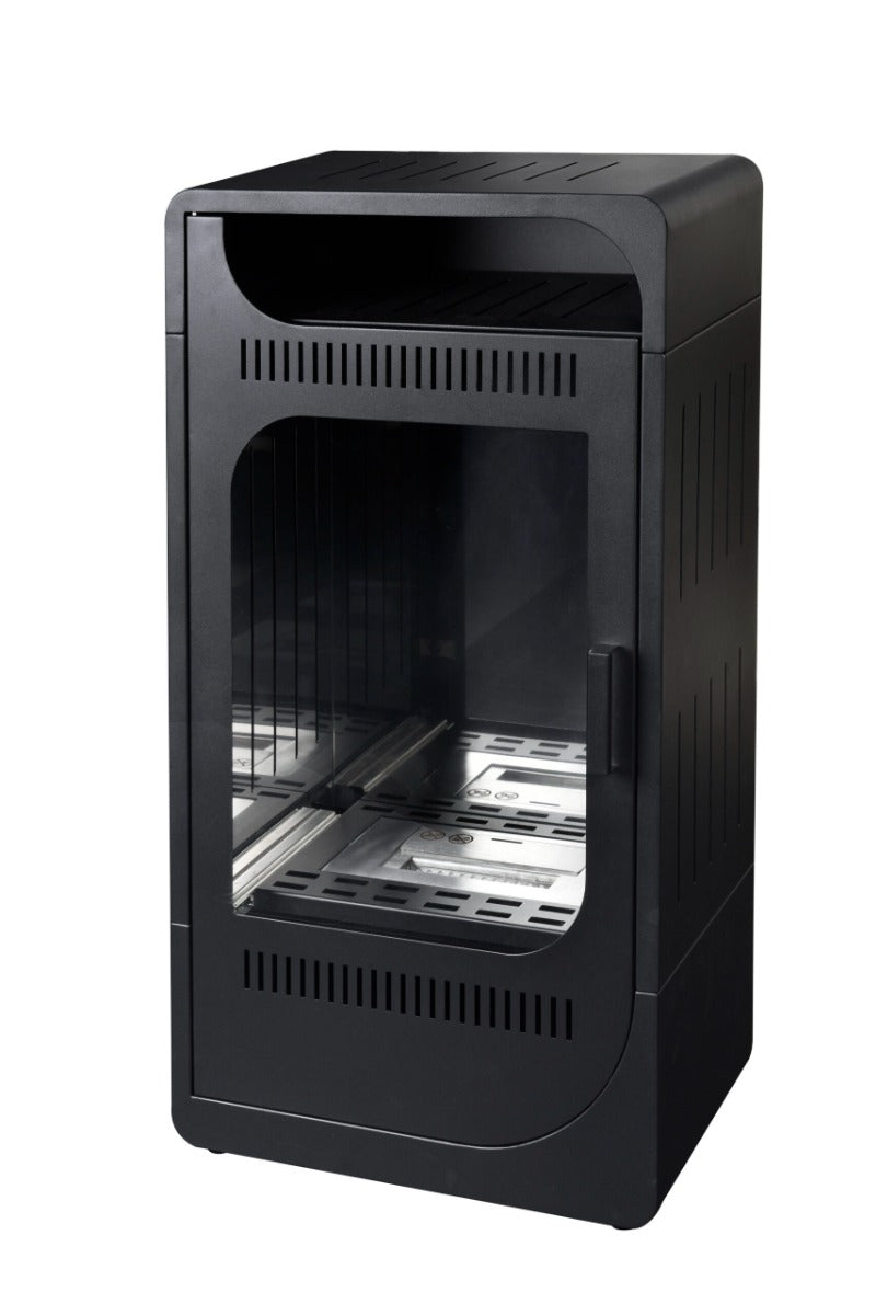 STUFA A BIOETANOLO FIAMMETTA STATICA TOTAL BLACK 2LT