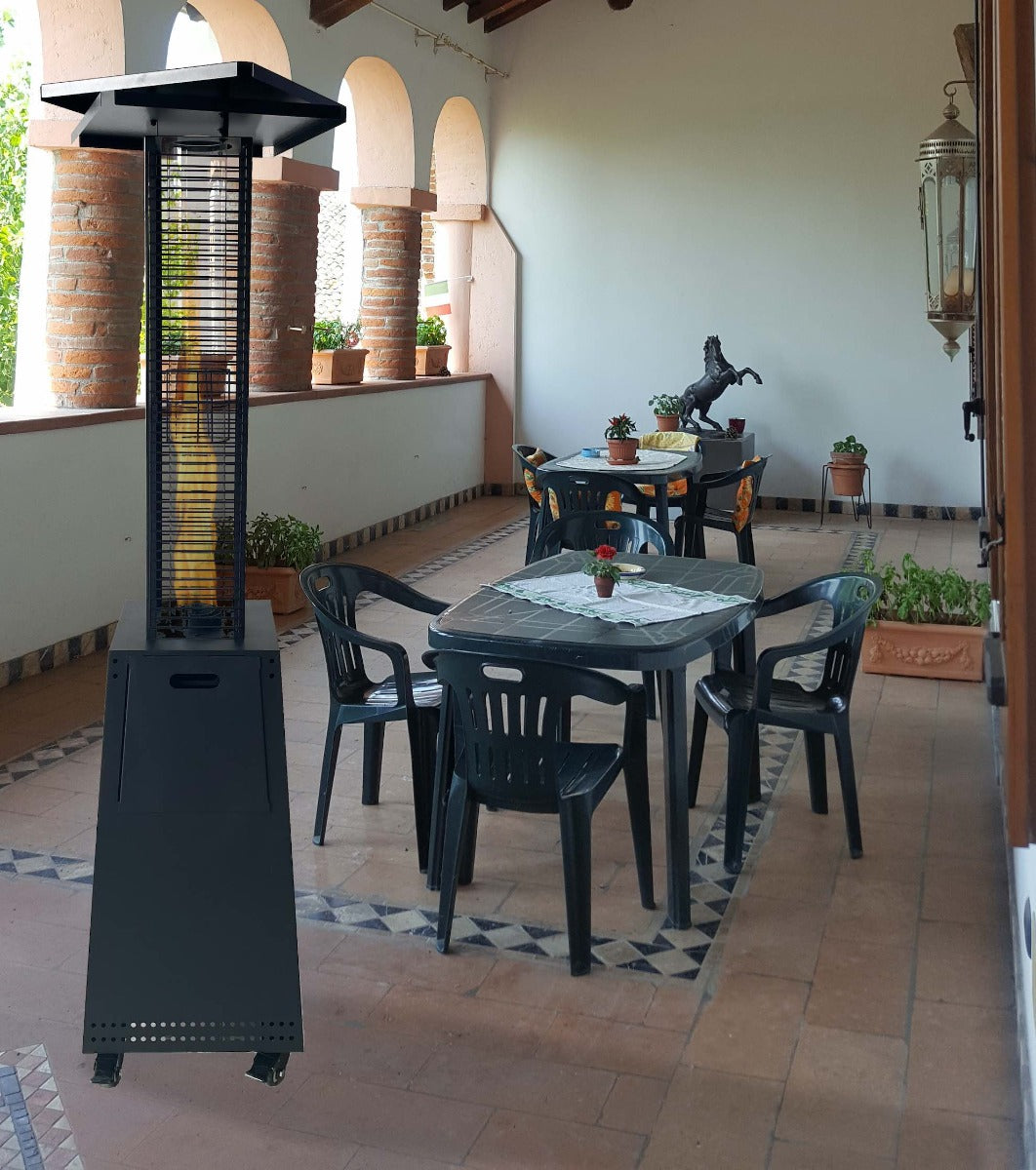 STUFA A FUNGO BIOETANOLO IRIS 8 KW/H