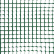 Rete Quadra Maglia Verde 10mm per Recinzioni 100x500cm