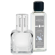 LAMPADA CATALITICA GLACON TRANSPARENT + FRAGRANZA 250ML LAMPE BERGER