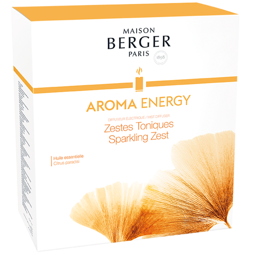 DIFFUSORE ELETTRICO AROMA ENERGY ZESTES TONIQUES LAMPE BERGER