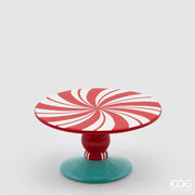 ALZATA CANDYCANE ROSSA E BIANCA 21XH11CM
