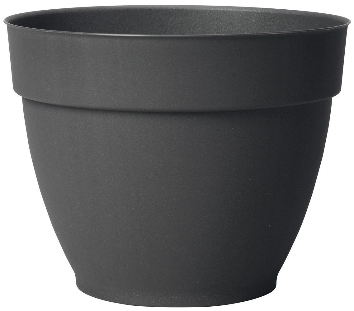 VASO NINFEA R 30CM ANTRACITE