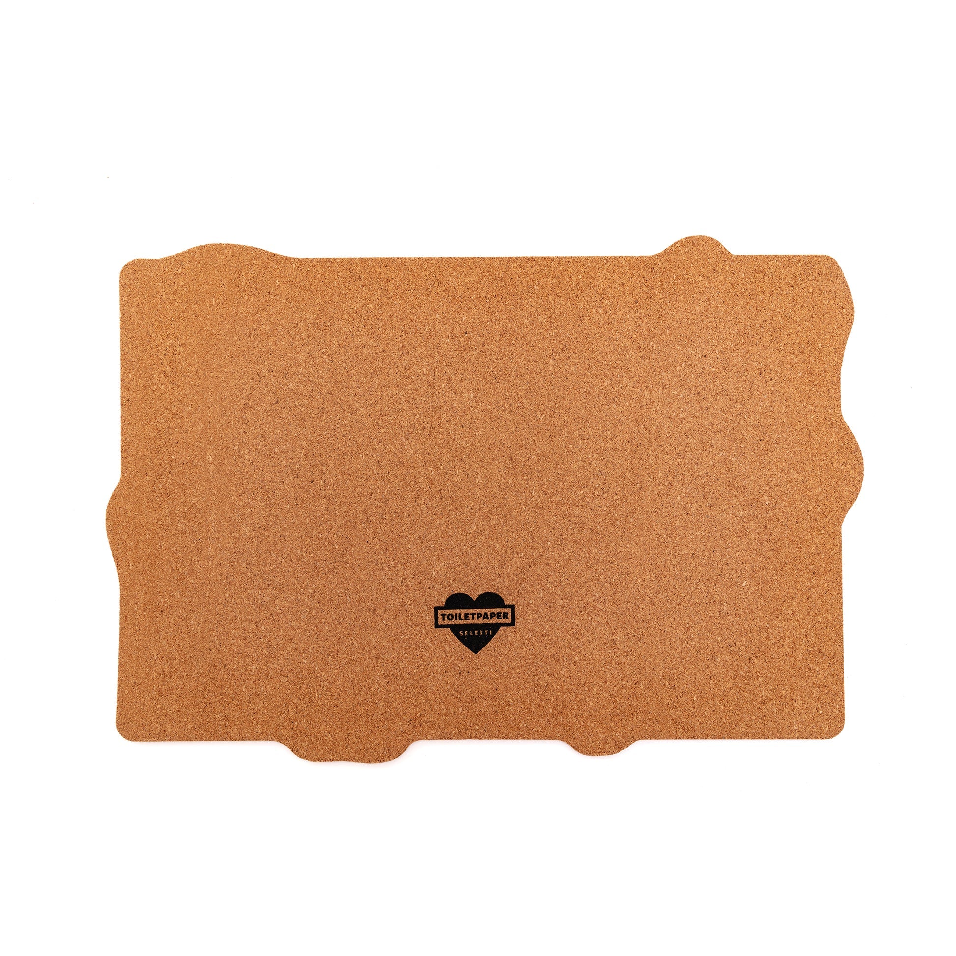 Tovaglietta 45 x 35,8 cm Multicolore su sfondo nero Toiletpaper Home