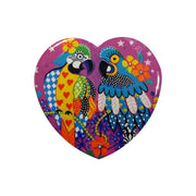 SOTTOBICCHIERE LOVE HEARTS 10CM ARARAS