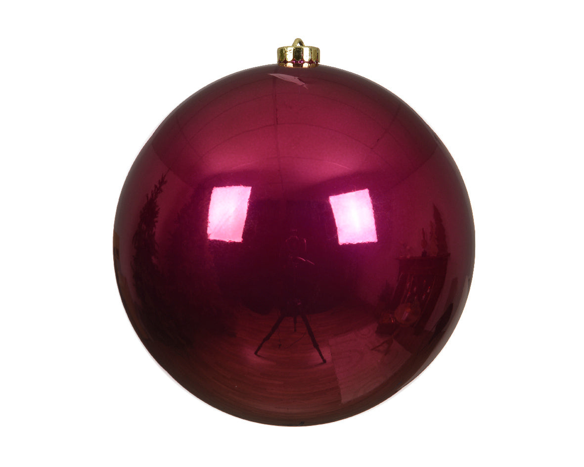 PALLINA DI NATALE, Ø14 CM, COLORE VIOLA