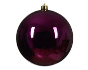 PALLINA DI NATALE D.14 CM COLORE VIOLA