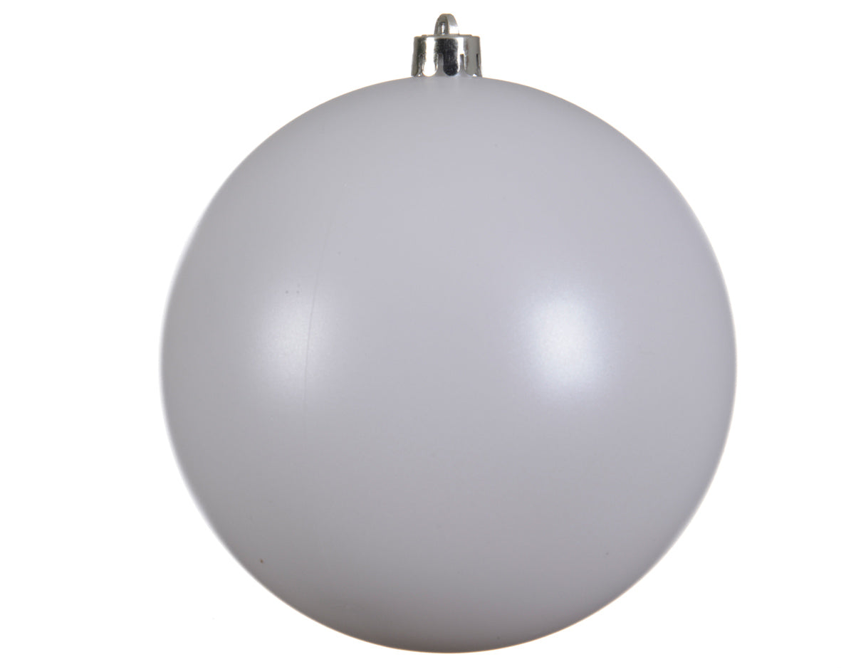 1 PALLINA 20CM  BIANCO INVERNO OPACO