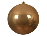 1 PALLINA DI NATALE D.14CM CARAMELLO