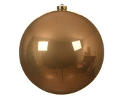 1 PALLINA DI NATALE D.20CM CARAMELLO