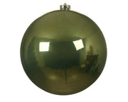 1 PALLINA DI NATALE D.20CM VERDE MUSCHIO