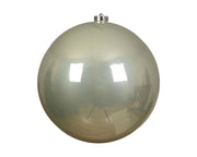 Pallina di natale 20cm Perla Lucida