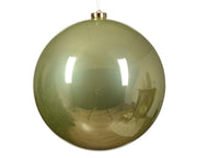 PALLINA DI NATALE D.20 CM COLORE PISTACCHIO