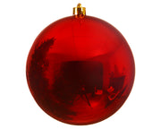 1 PALLINA 25CM ROSSO LUCIDO