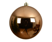 pallina di natale Lucida Brandy 14cm