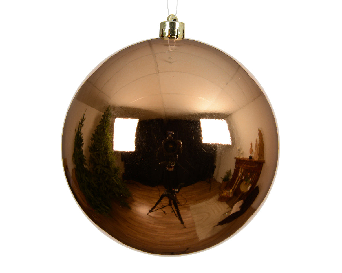 pallina di natale Lucida Brandy 14cm