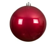 Pallina di natale Lucida Rosa 14cm