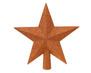 Puntale Glitter Arancione H19cm