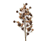 Ramo decorativo in foam altezza 60 cm marrone Peraga Christmas
