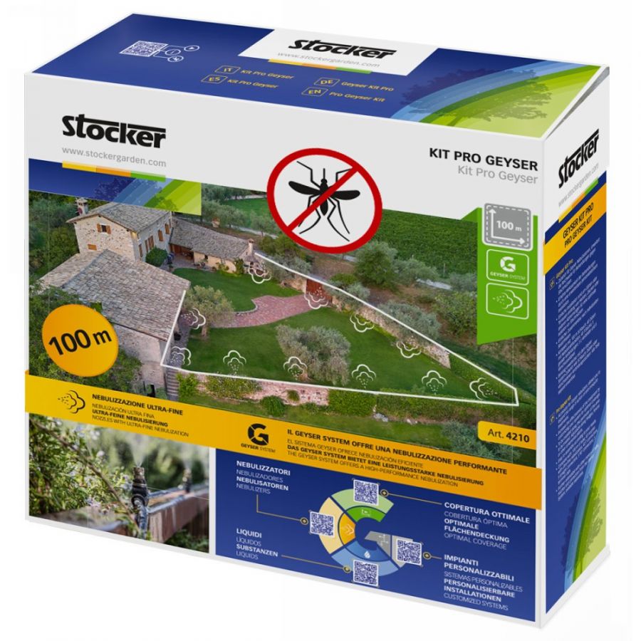 KIT PRO GEYSER 100 M Ø 6 MM