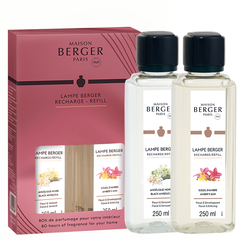 CONFEZIONE DA 2 RICARICHE PER LAMPADE DUALITY BERGER DA 250 ML