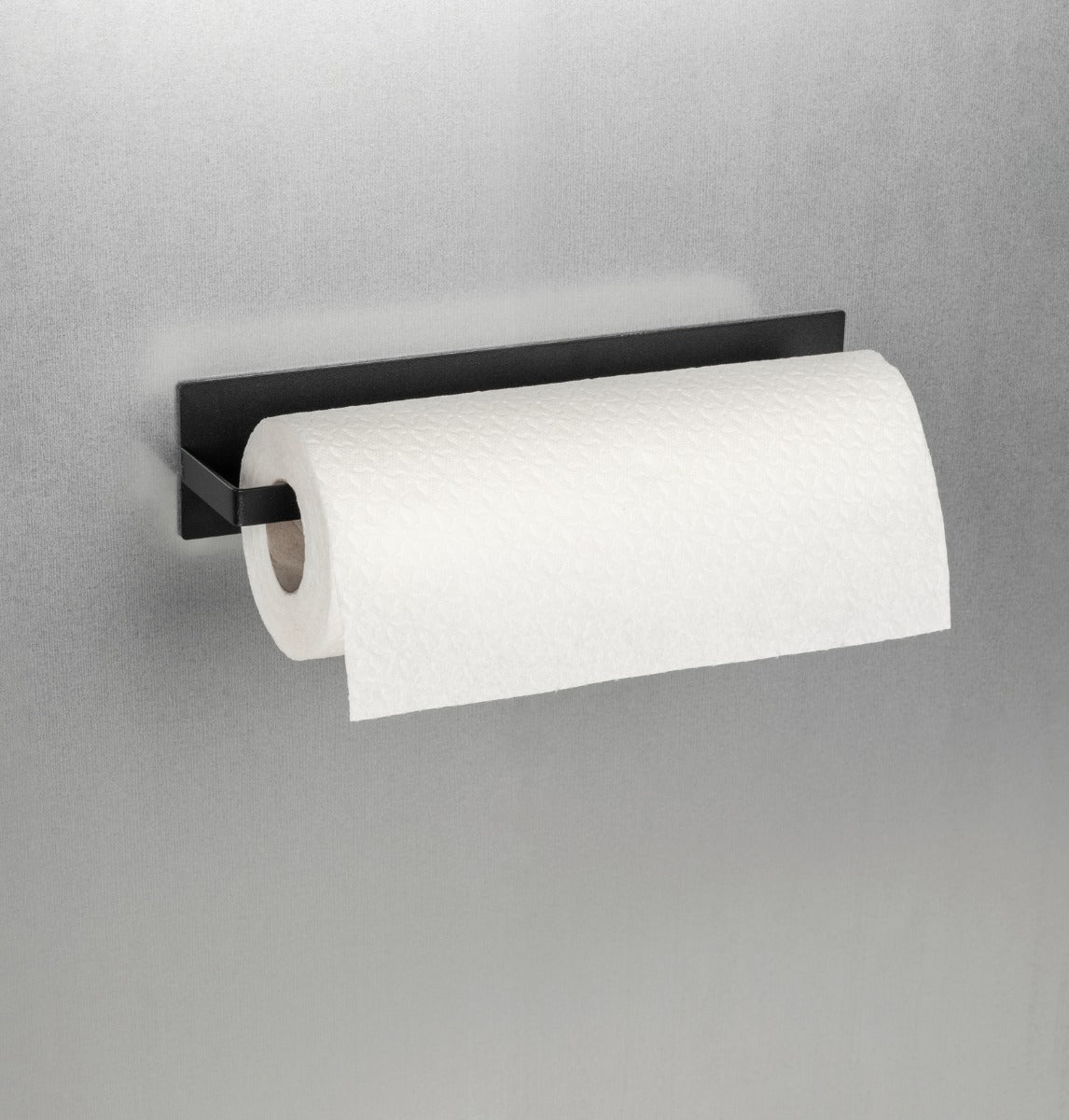 PORTAROTOLO DA CUCINA MAGNETICO NERO