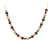 Ghirlanda di palline di natale lunghezza 180 cm multicolore Peraga Christmas