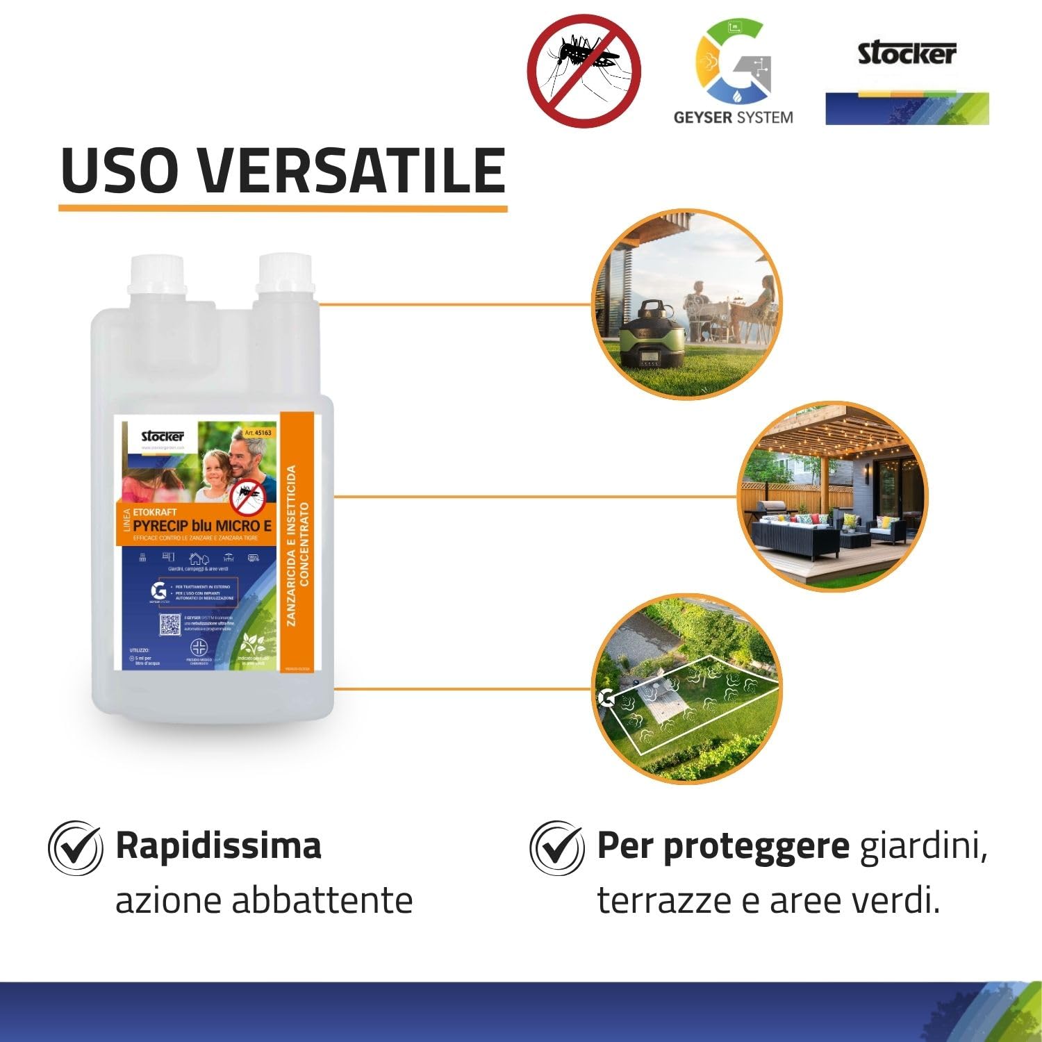 ETOKRAFT ZANZARICIDA CONCENTRATO 1L