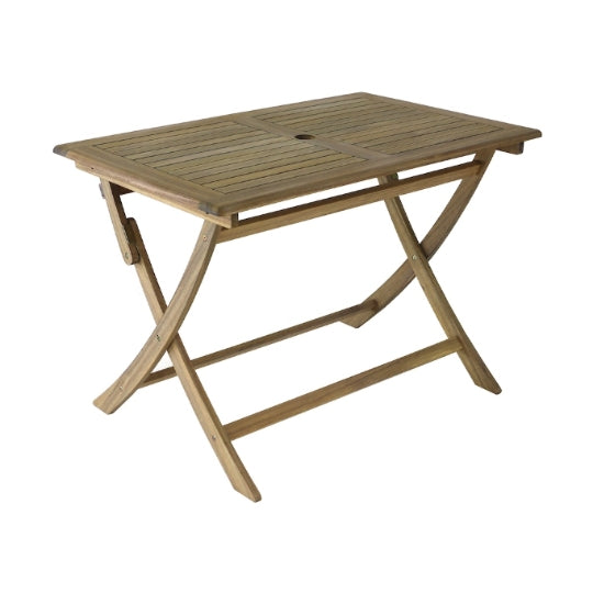 PROLOISIRS TAVOLO PIEGHEVOLE SOPHIE IN ACACIA FSC 100%, 110X70 CM, LEGNO NATURALE