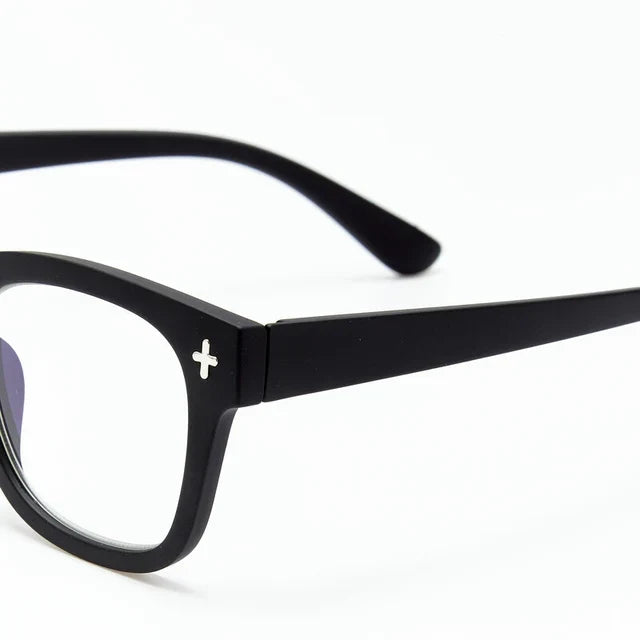 Occhiali da Lettura Anti Luce Blu Giovanni MagFrame +1.50 Nero Grigio OKKIA