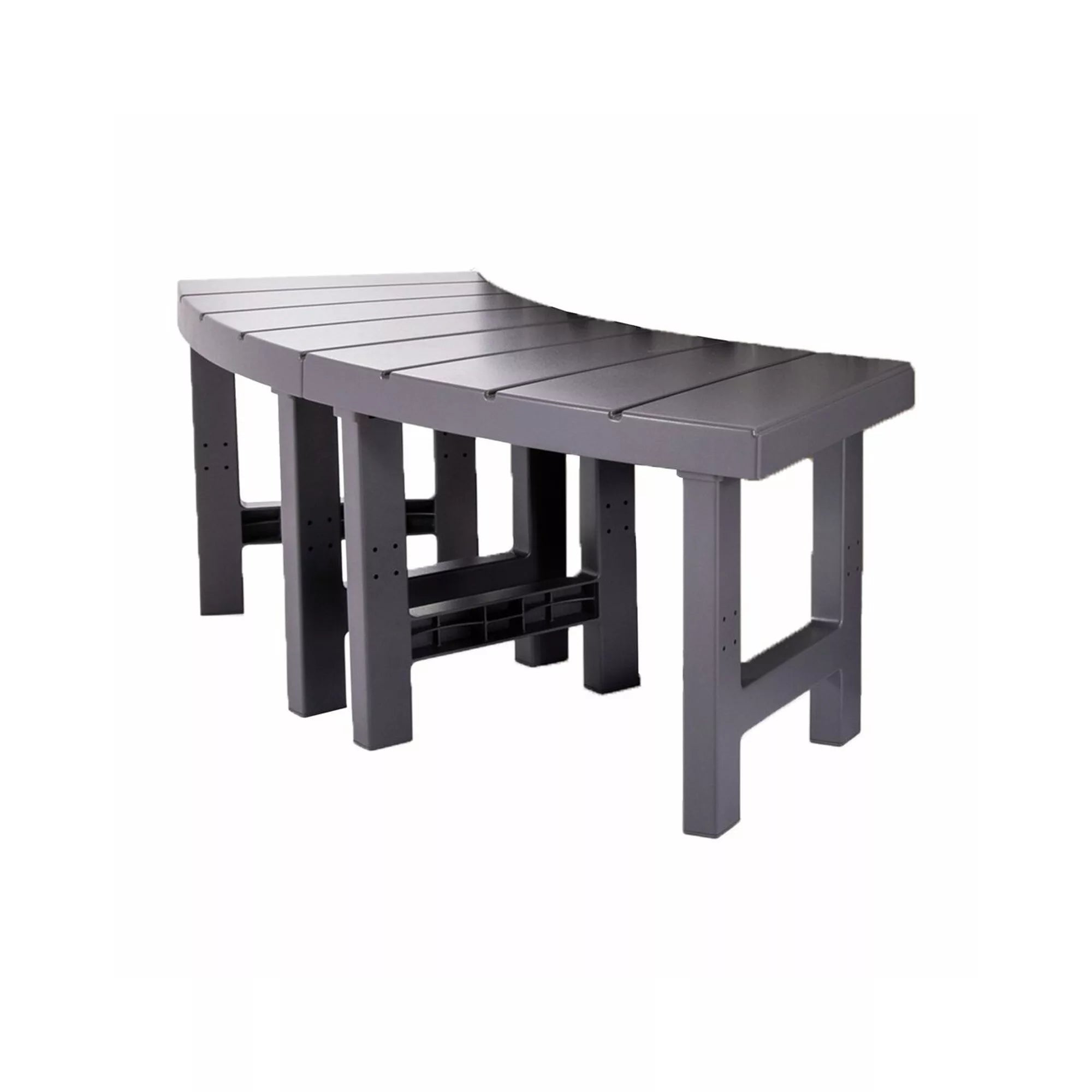 Intex Panchina per PureSpa Rotonda 4 posti 2 pezzi medi Marrone