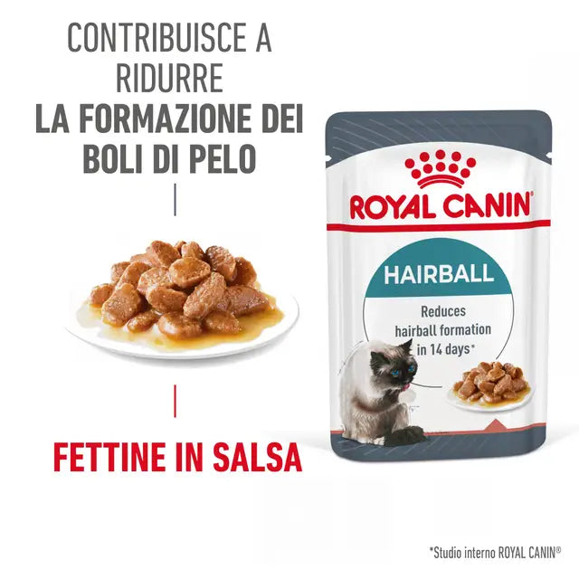 ROYAL CANIN GATTO HAIRBALL CARE 12X85GR SECCO