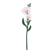 Orchidea Grande Funny Flowers 12 x 59.5 H cm Sp. 5 mm Bianco VESTA