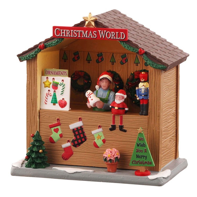 VENDITORE DI ARTICOLI NATALIZI - CHRISTMAS WORLD BOOTH
