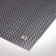 Schermatura frangivista decorativa Texstyle Vip 1x5 m argento antracite 4 pezzi TENAX - immagine 1