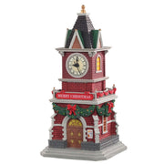 TORRE DELL'OROLOGIO ADDOBBATA- TANNENBAUM CLOCK TOWER