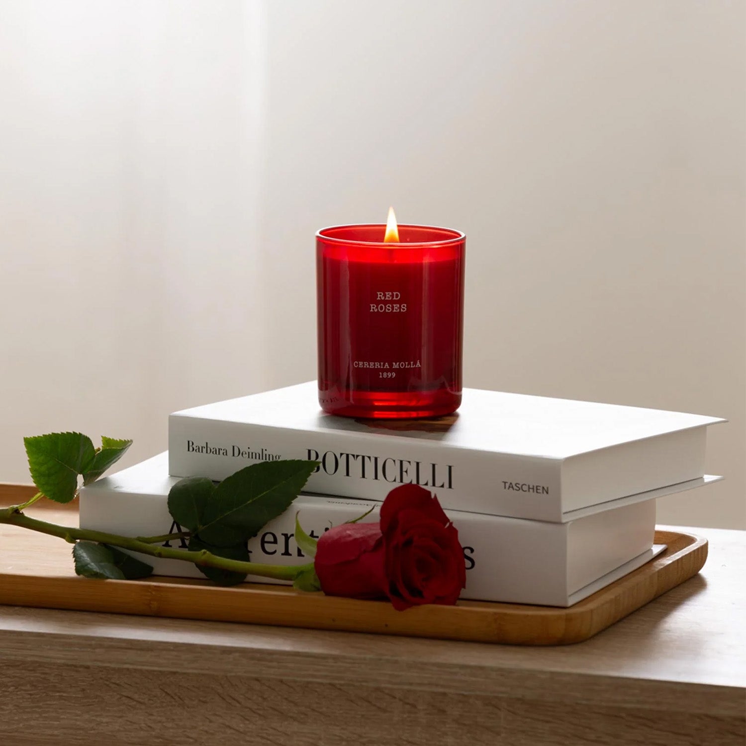 Cereria Molla Candela Profumata Limited Edition Red Roses 230gr