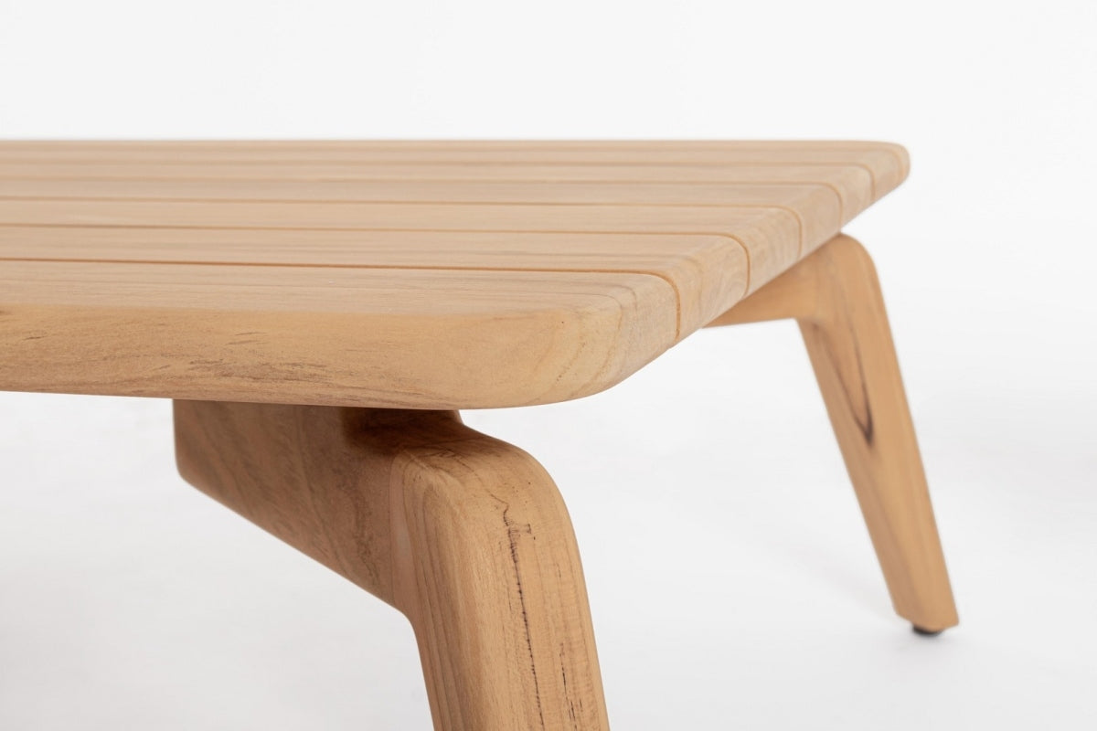 TAVOLINO BASSO TAMIRES IN TEAK 120X70CM