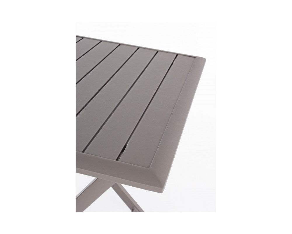 TAVOLO PIGHEVOLE ELIN 70X70CM MARRONE