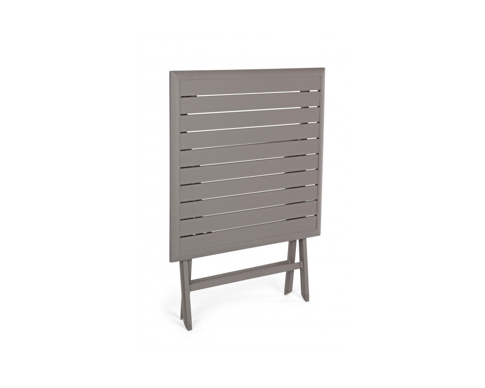 TAVOLO PIGHEVOLE ELIN 70X70CM MARRONE